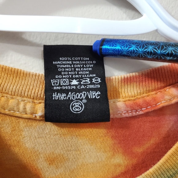 Vintage Stüssy world tour tie dye tee - Size M - Picture 5 of 6